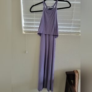 Lavender dress S cut out Maxi Dress